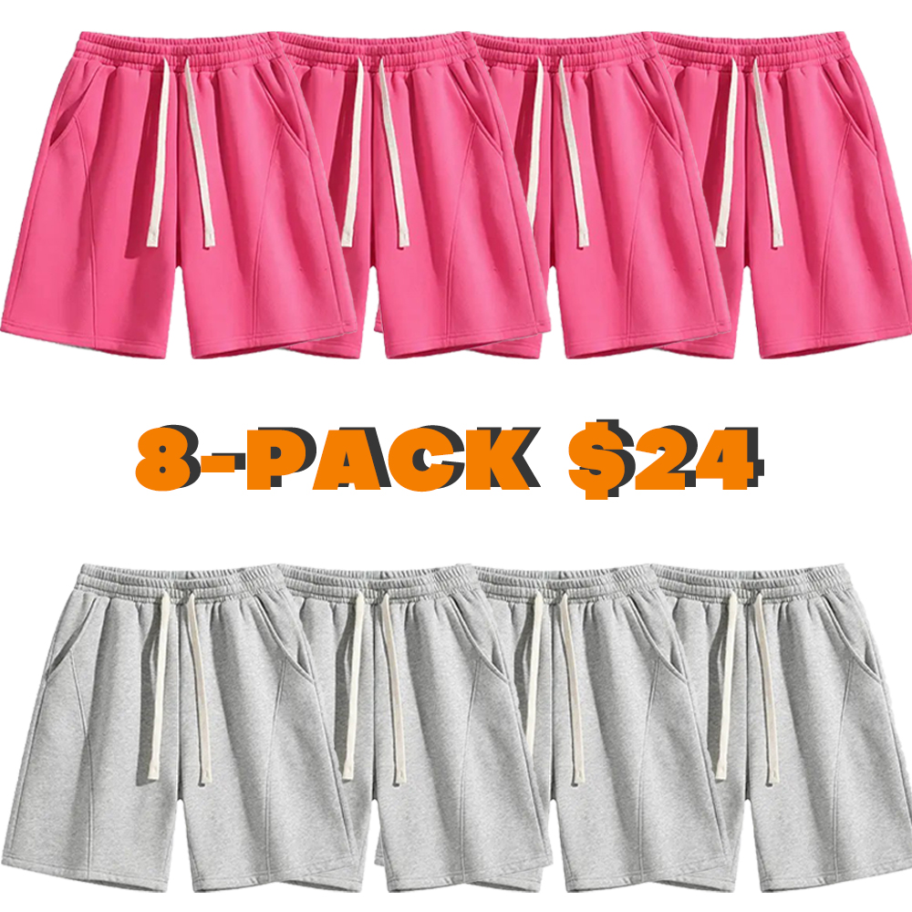 Men's Solid Pocket Waist Shorts - Lightweight & Comfortable for Running, Gym