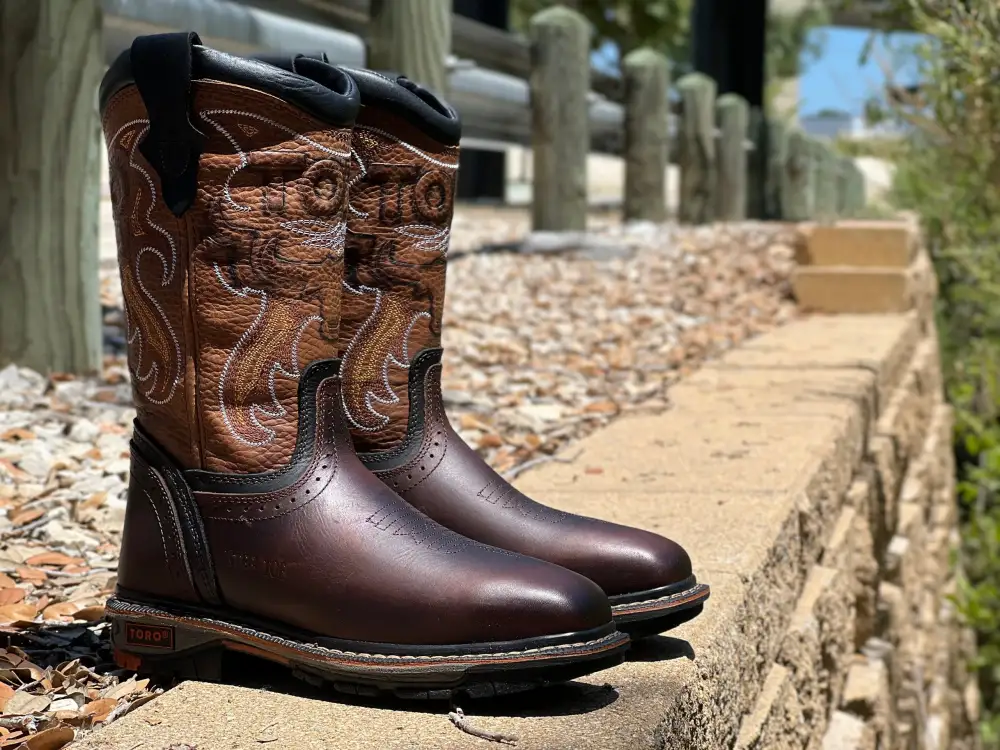 Men’s Toro Bravo Brown Steel Toe Work Boots