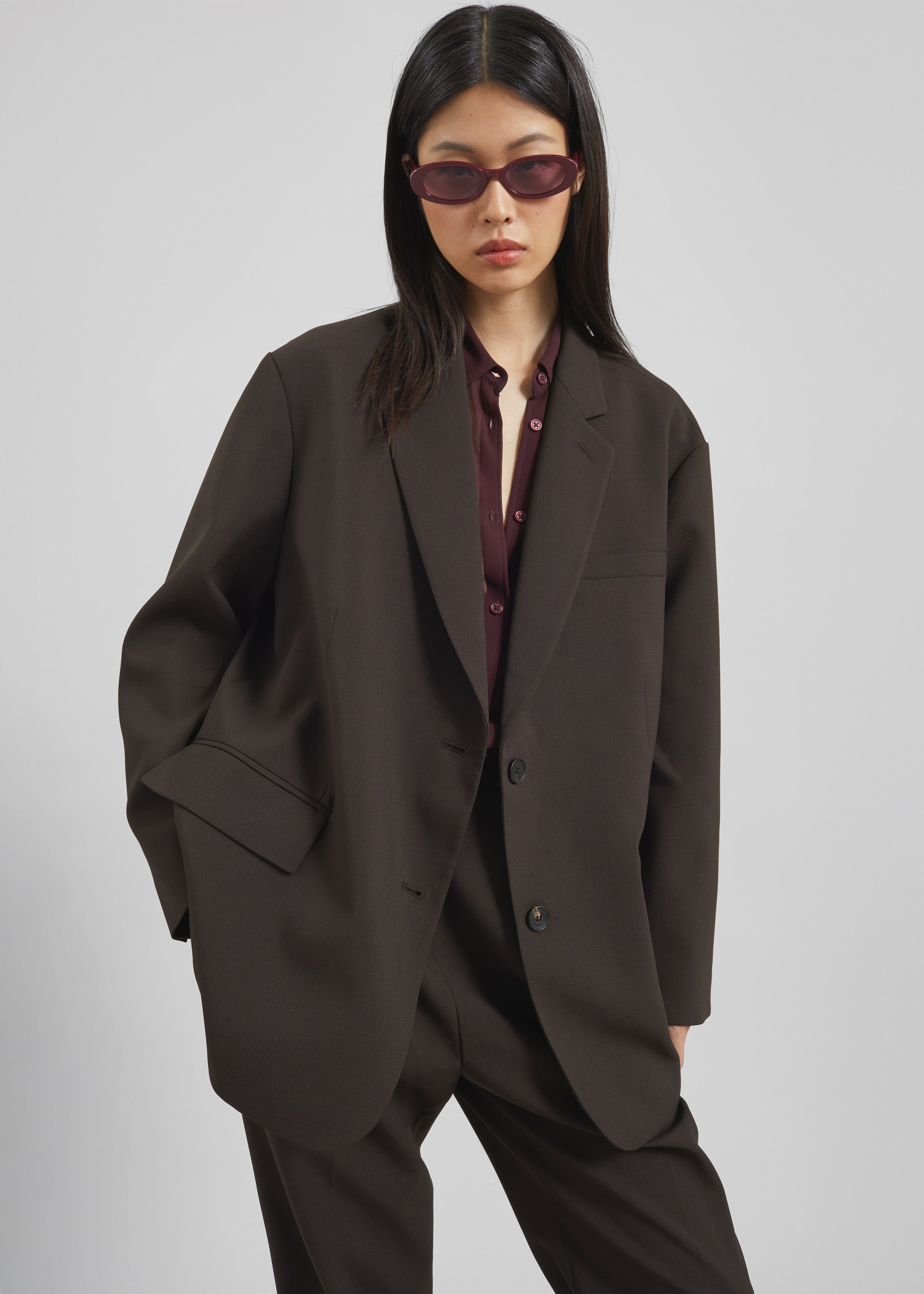 Bea Blazer - Dark Espresso