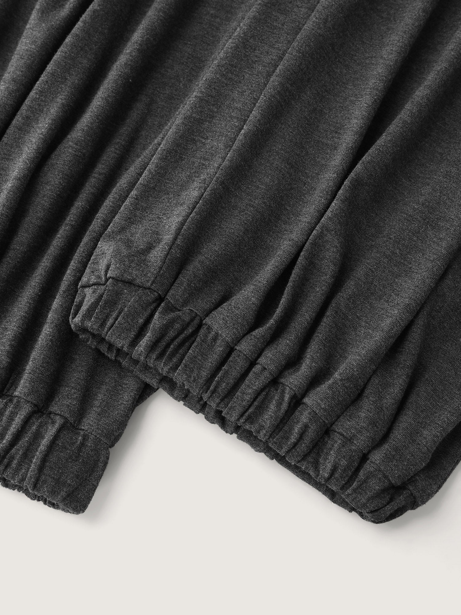 Supersoft Knotted Front Stretchy Cuffs Jumpsuit