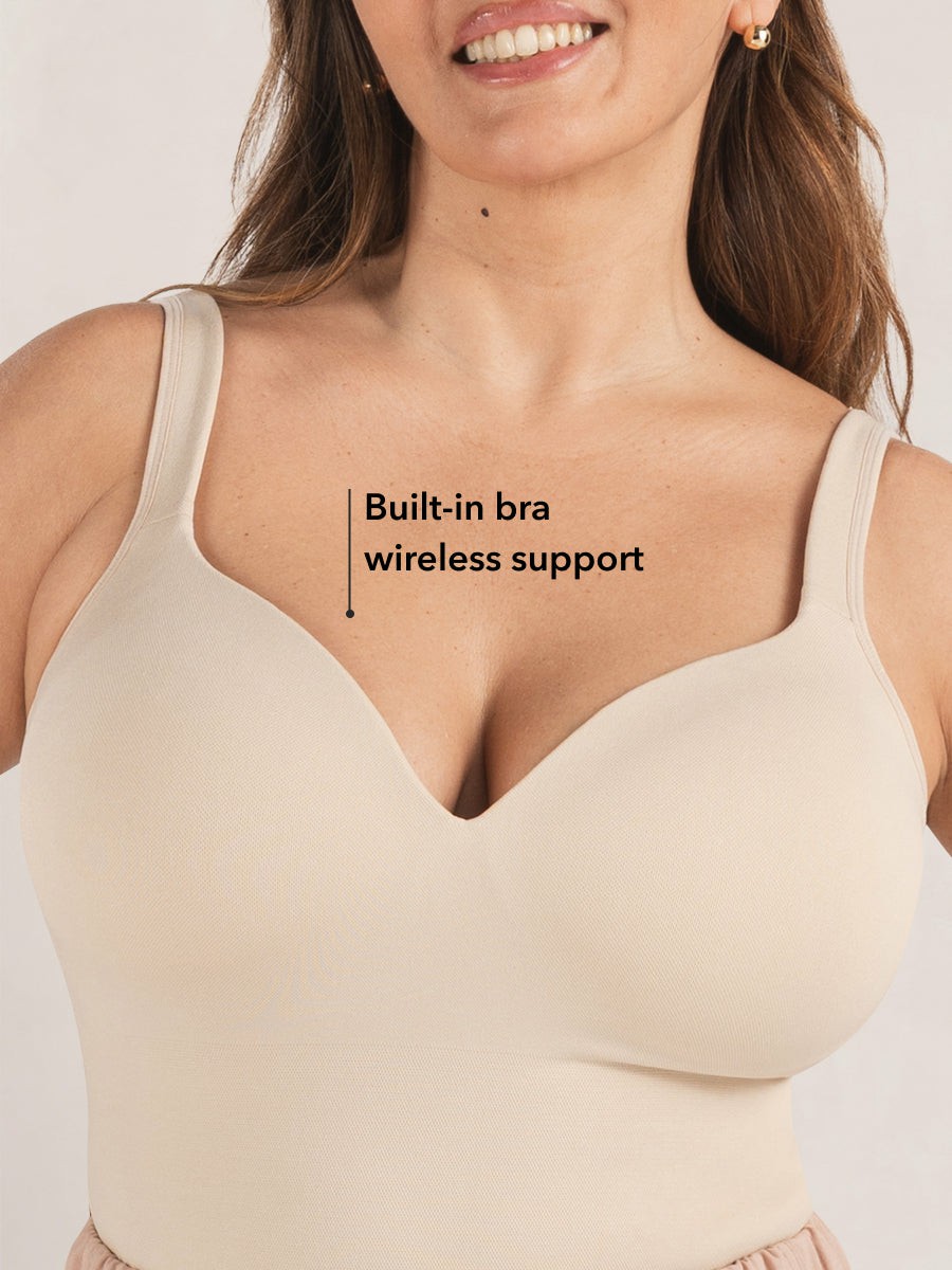 Sweetheart Built-In Bra Shaper Cami