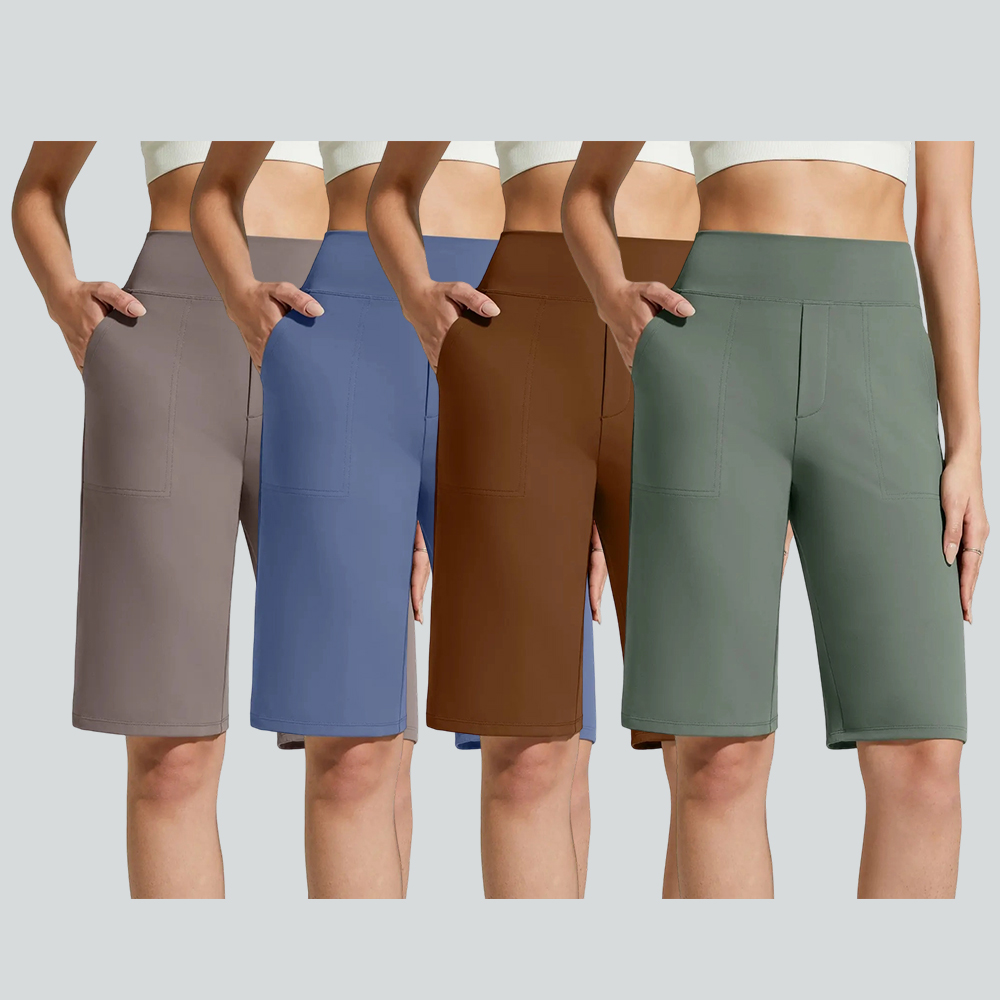 Women's Bermuda Shorts with Pockets 10