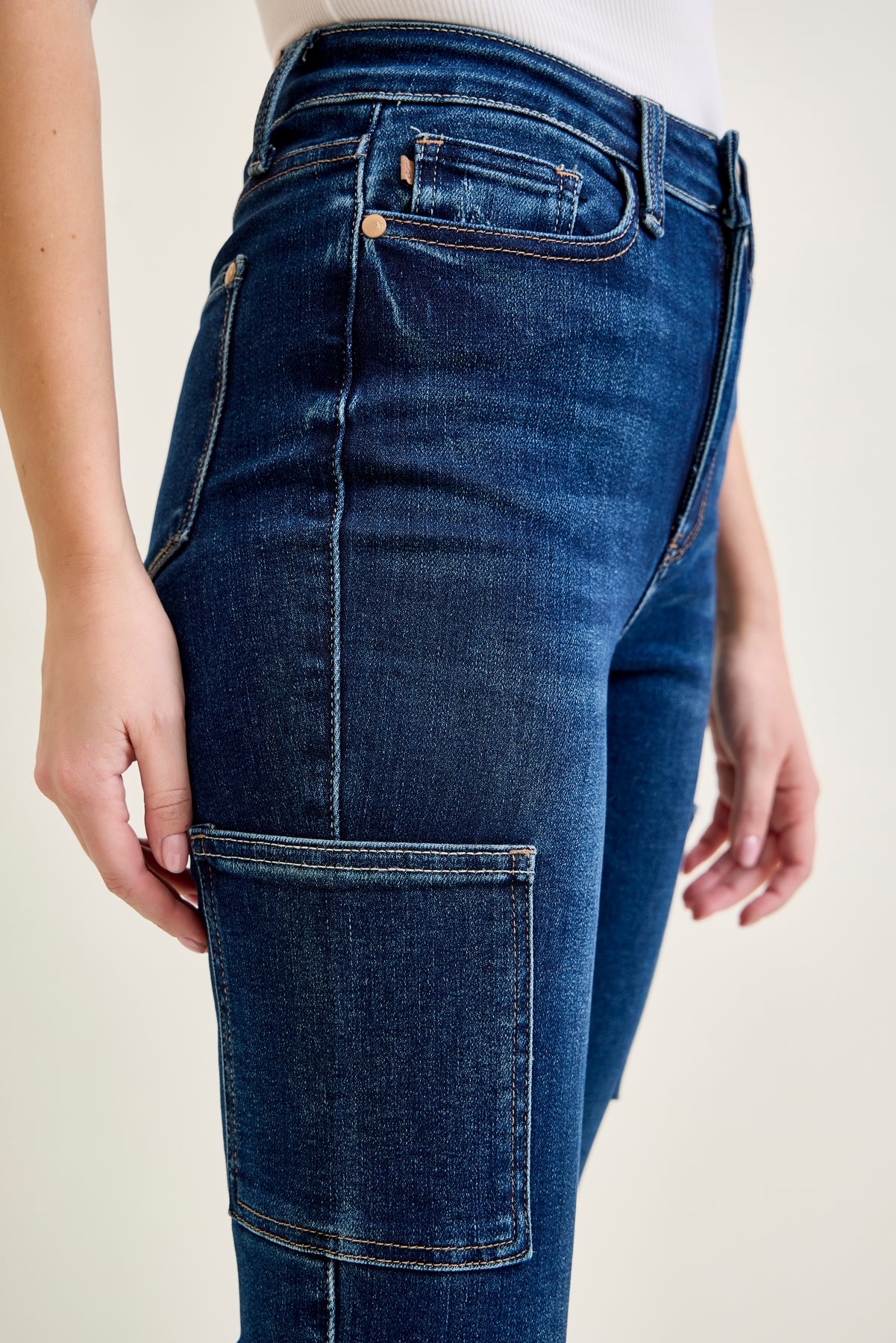 Daisy Cargo Bootcut Jeans