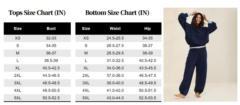 Comfy Drape Fleece Sweatshirt Set