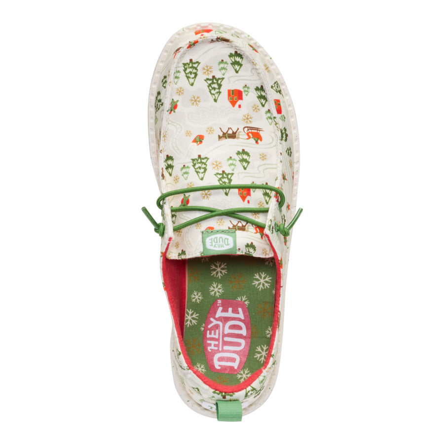 Wendy Retro Christmas - Egret/Multi