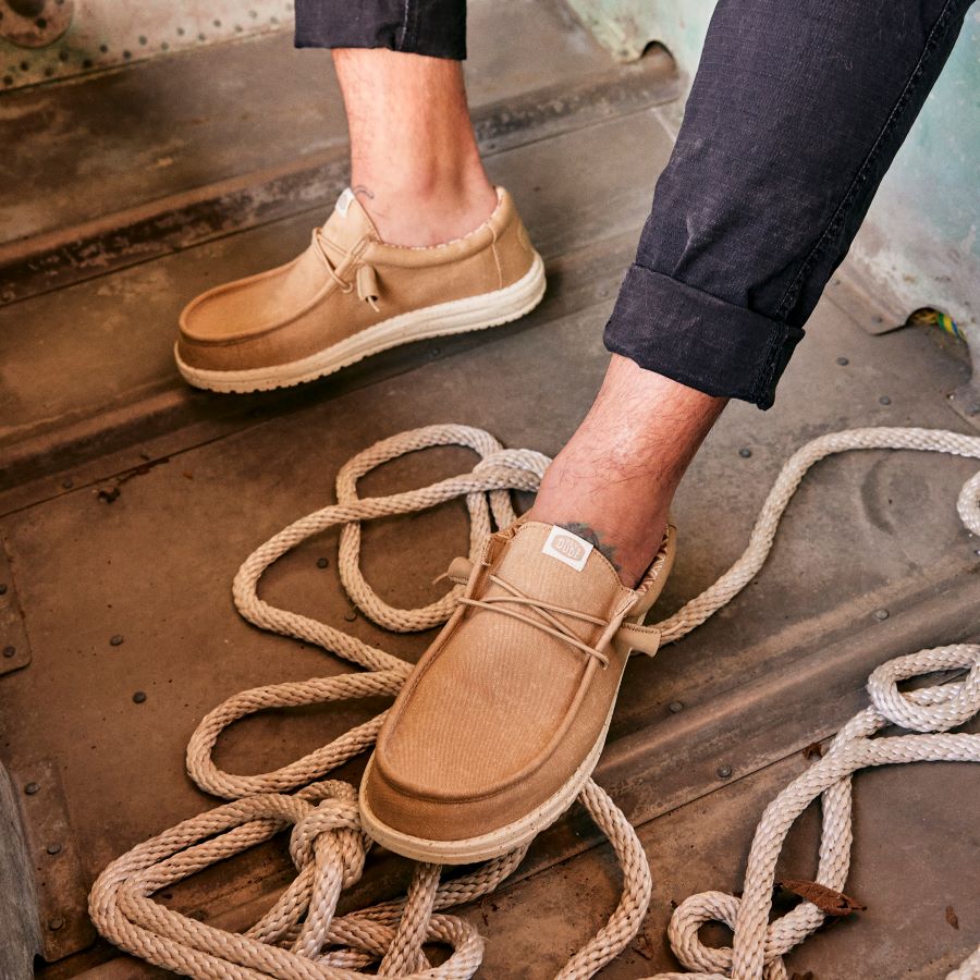 Wally Stretch Canvas - Tan