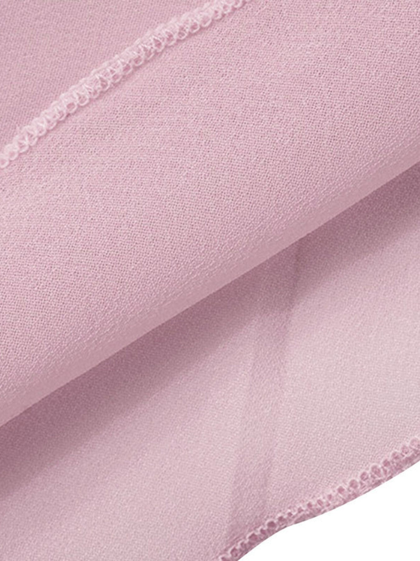 Sheer Chiffon Plunge Mini Dress