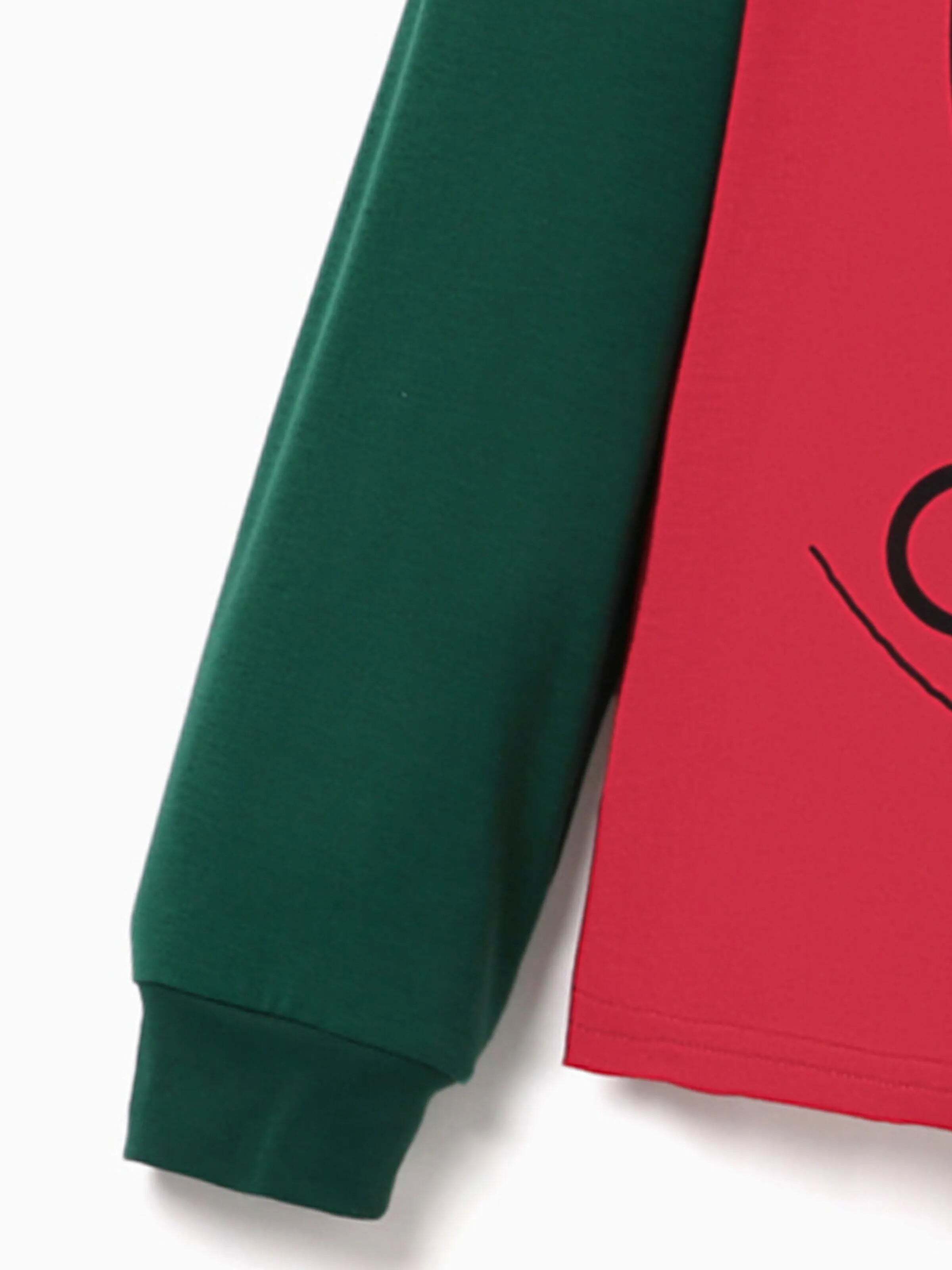 Family Matching Christmas Hogwarts Graphic Pajamas Sets with Christmas Socks