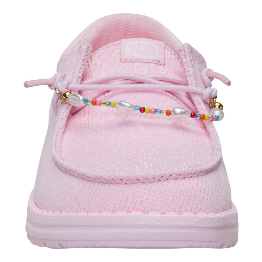 Wendy Funk Mesh Shoelry - Light Pink