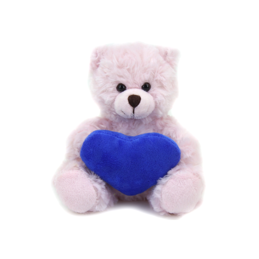 Pink Bear with Custom Heart 9inch