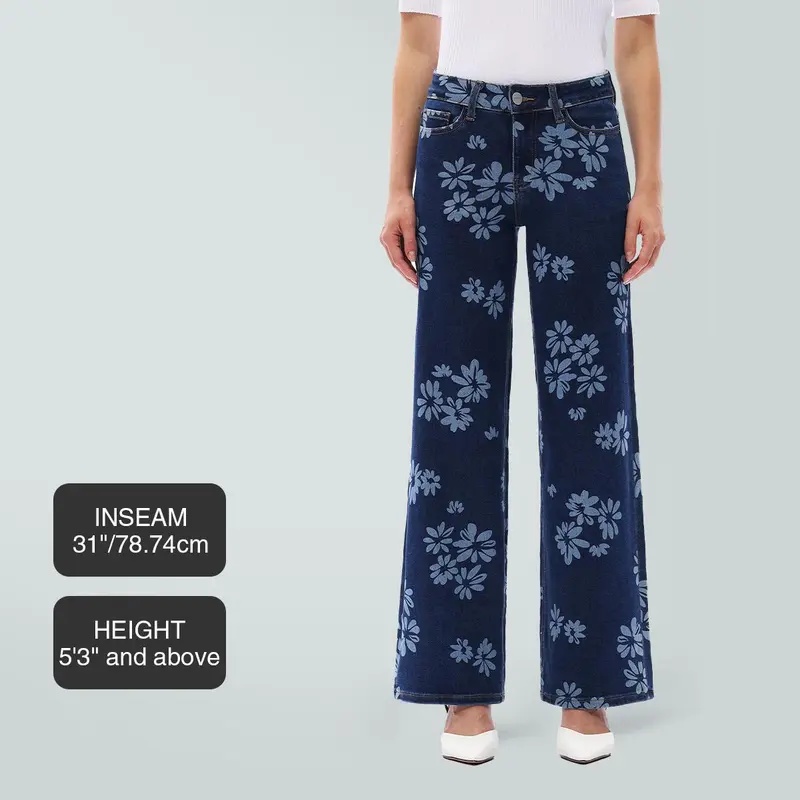 Magic ONESO Mid-low Rise Baggy Jeans