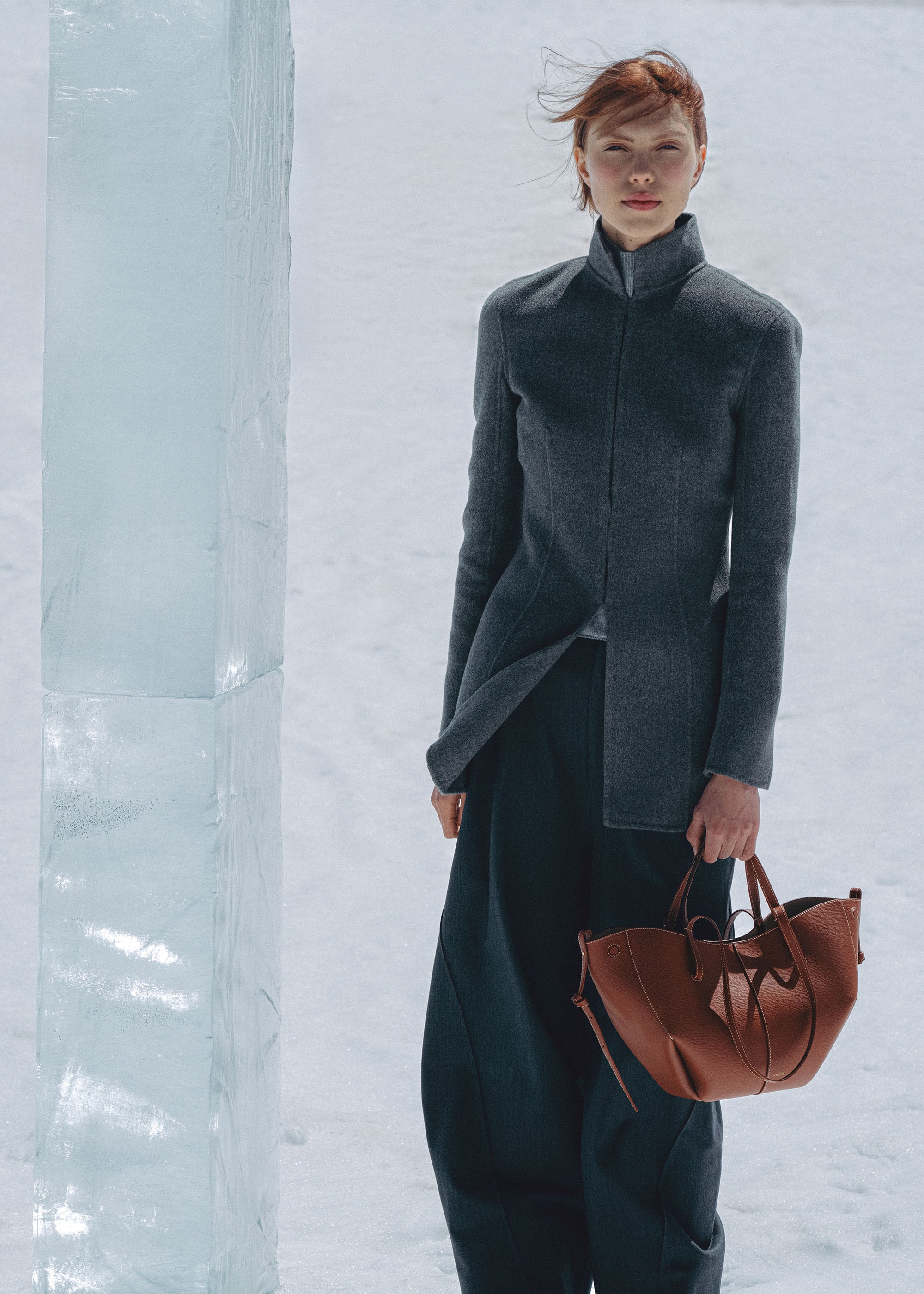 Cyme Mini - Textured Cognac Clearance sale