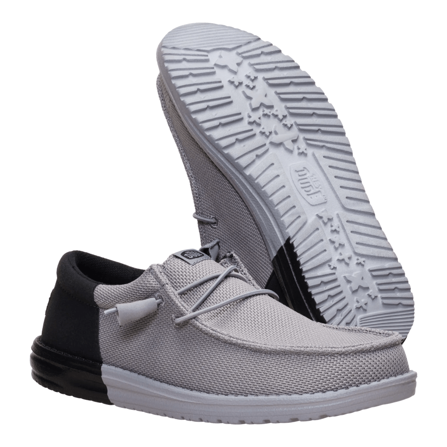 Wally Funk Mesh Split - Flannel Grey/Black