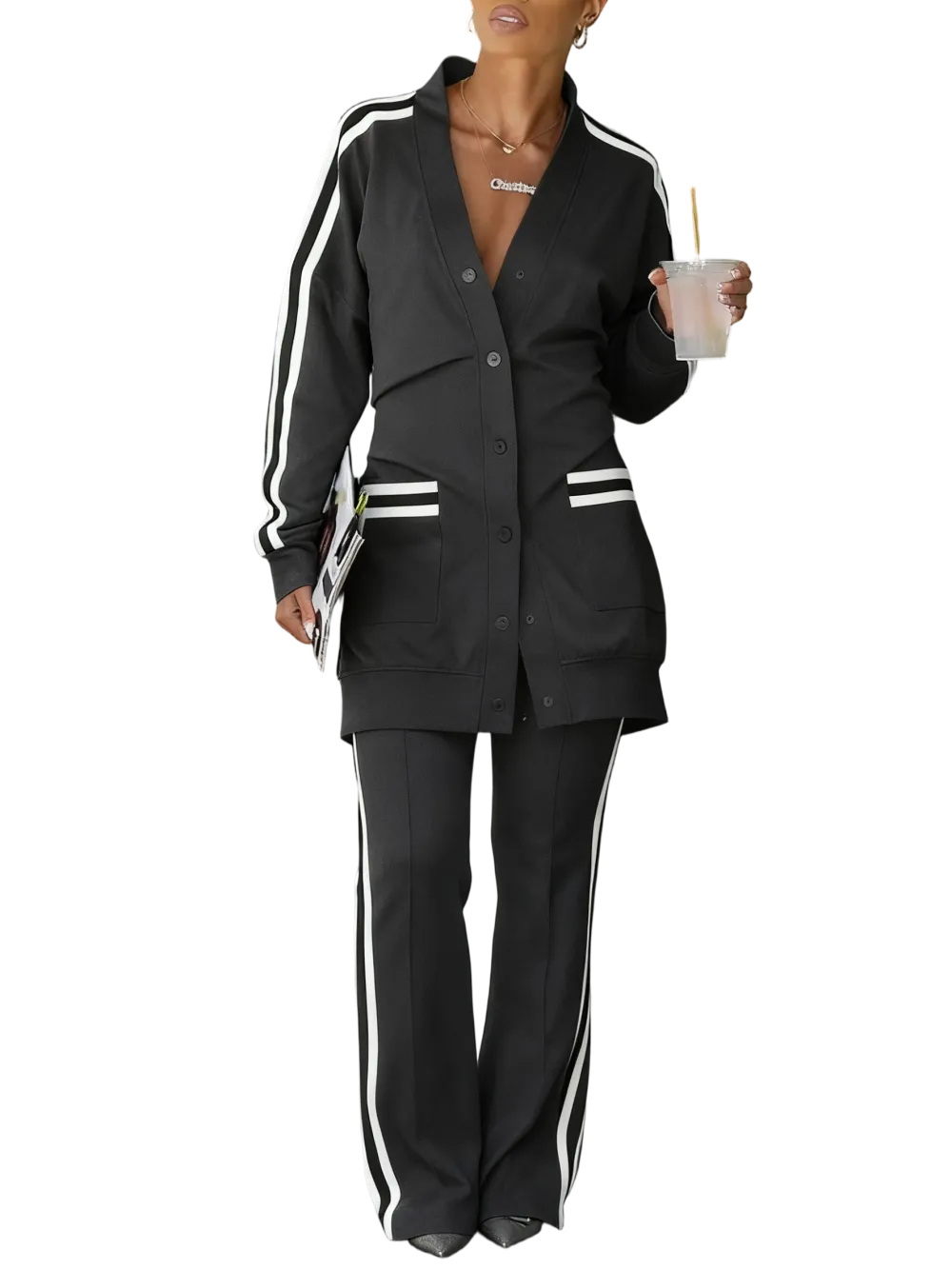 High wasited sporty set