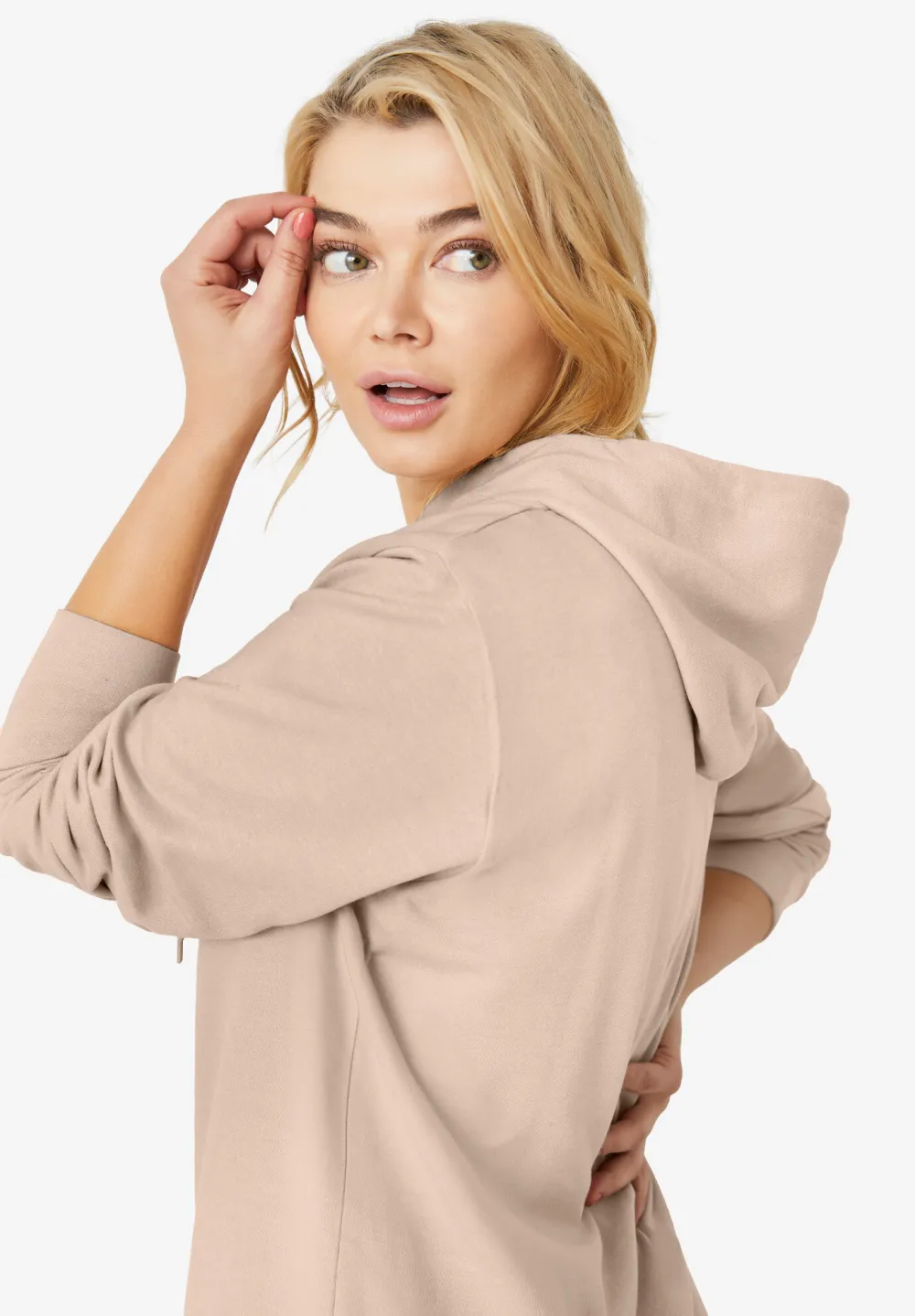 Hooded Sweatshirt Dress