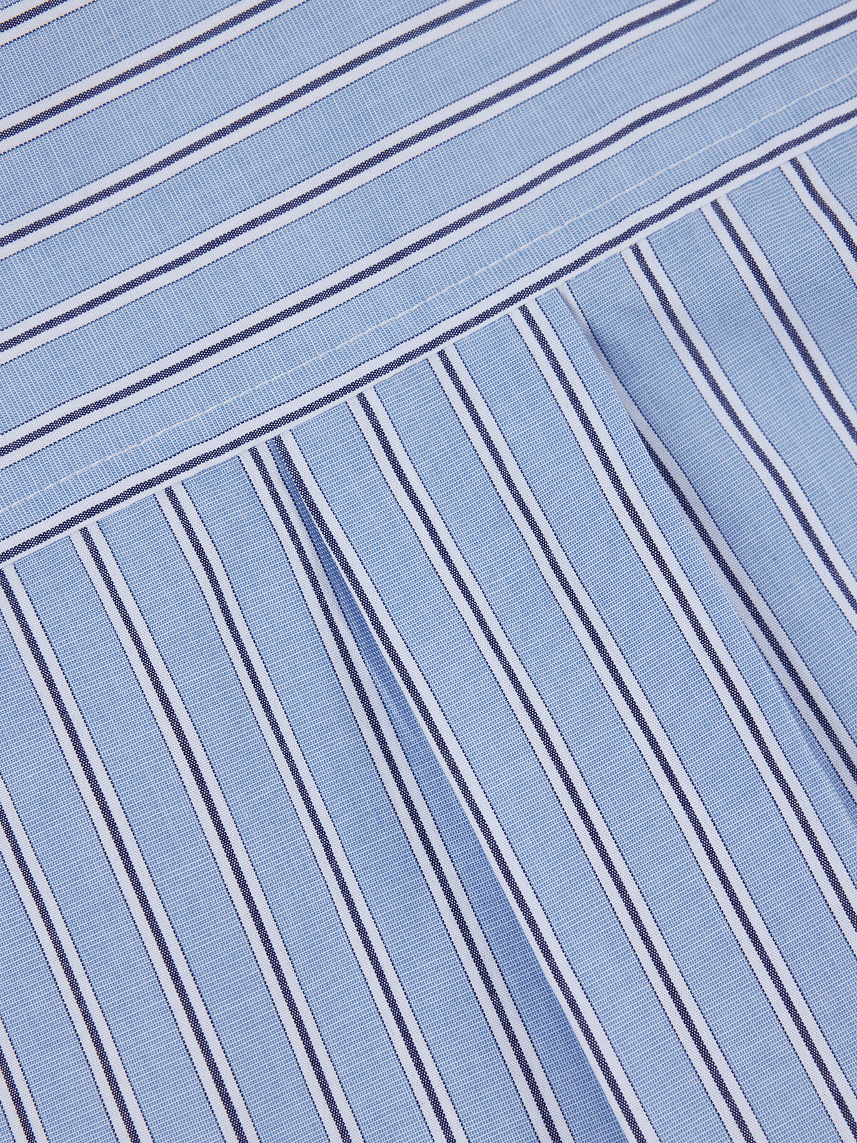 ASOBIO Blue Striped Long-Sleeve Shirt