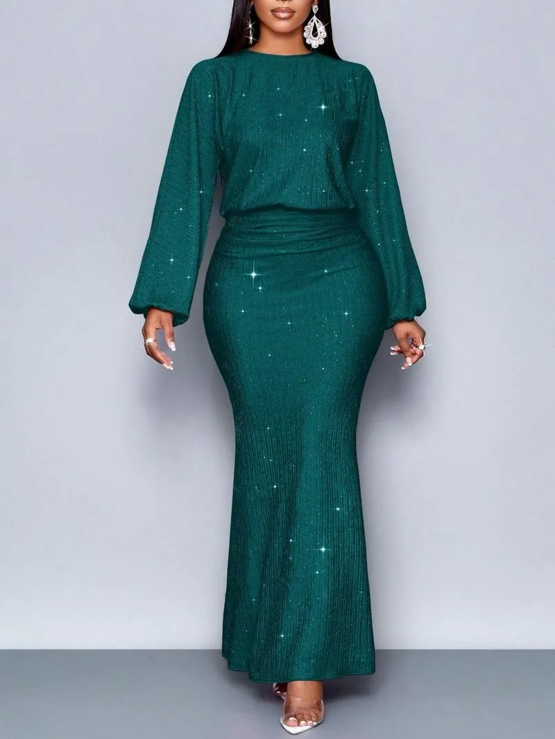 Women's Elegant Mermaid Hem Bodycon Dress