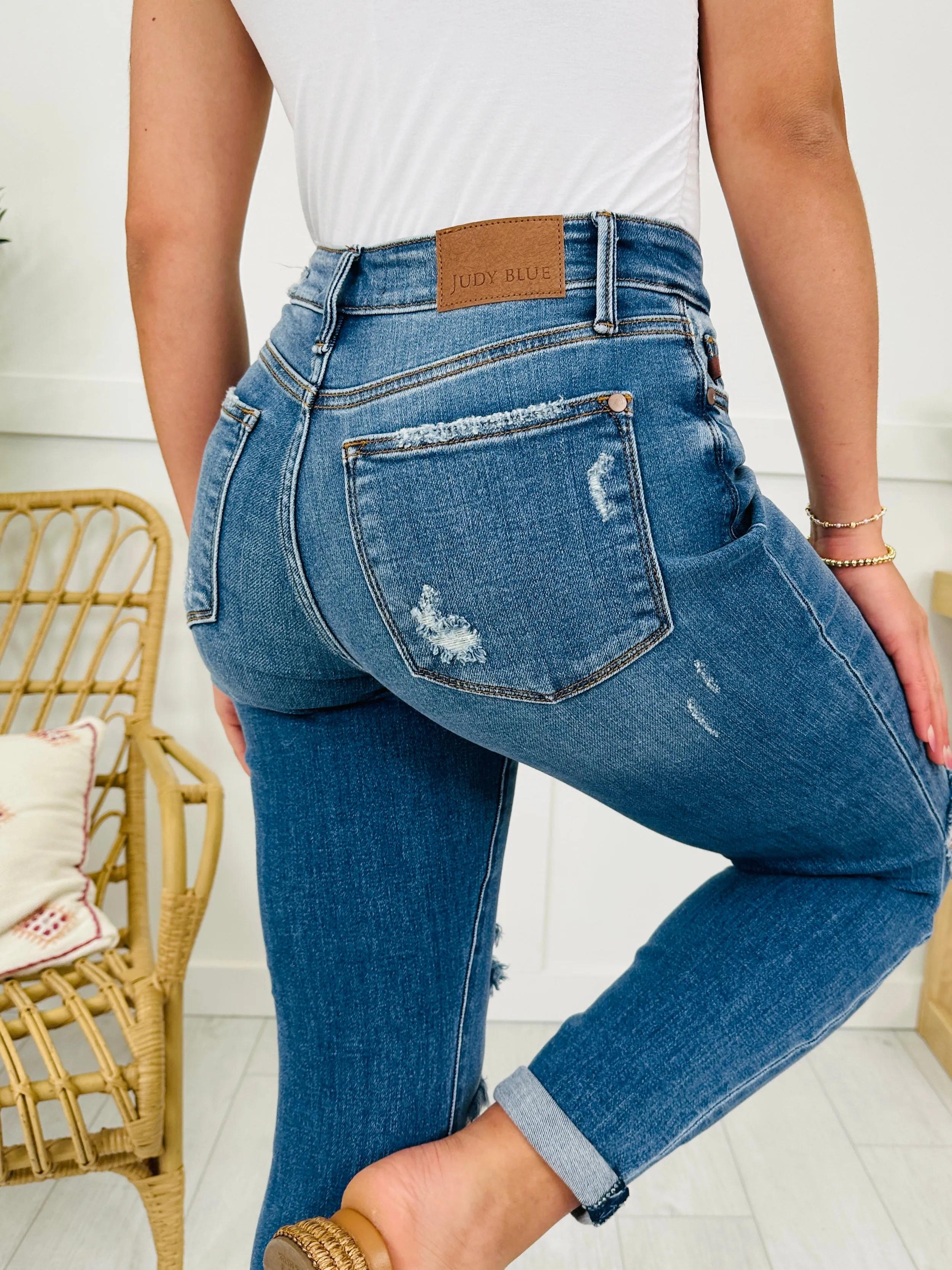 Judy Blue Vintage Revival Boyfriend Jeans
