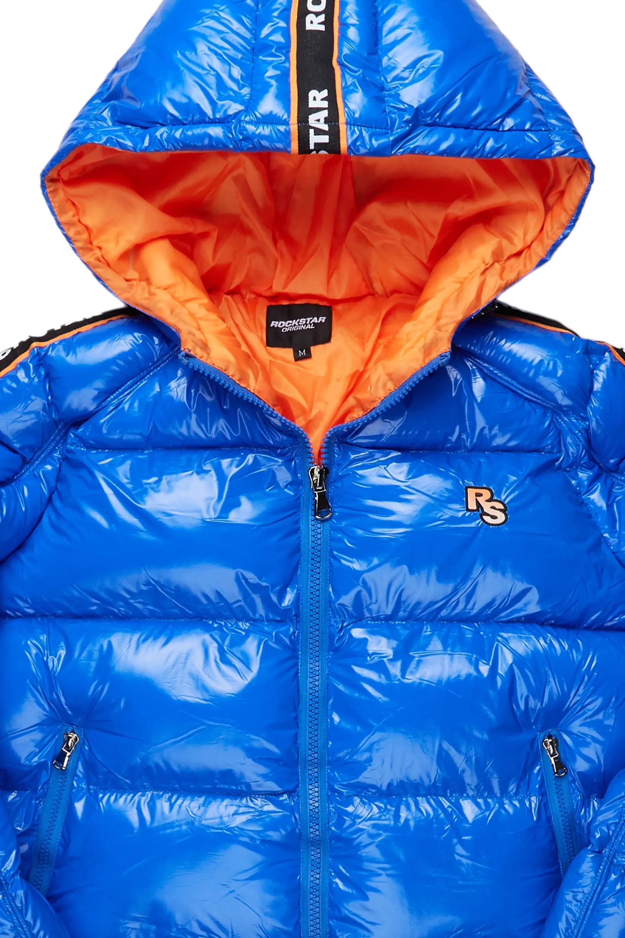 Jackey Royal Blue Puffer Jacket