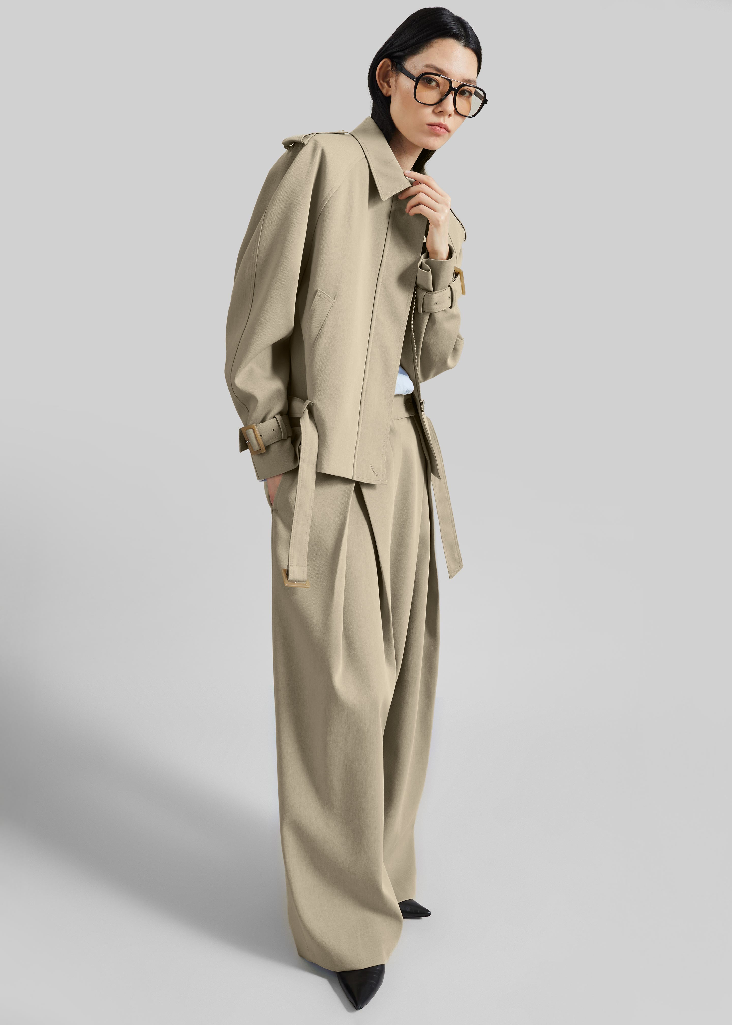 Avray Short Trench - Beige