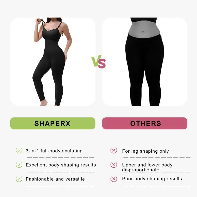 Full Body Shapewear Tummy Control High Waisted Leggings
