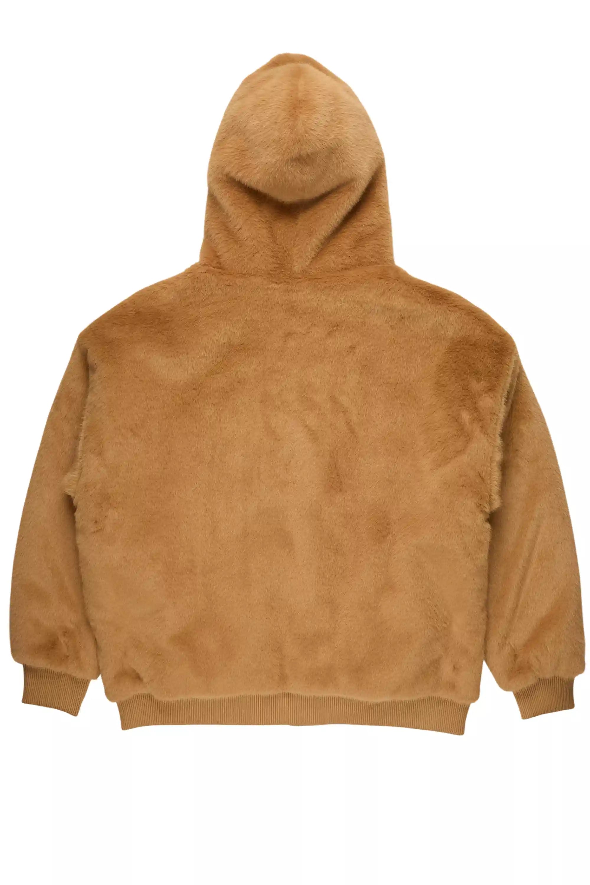 Jaleah Brown Oversized Fur Jacket