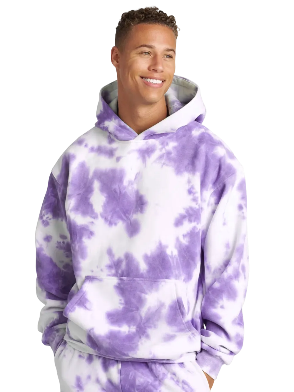 Tie-dye unisex hooded sweatshirt