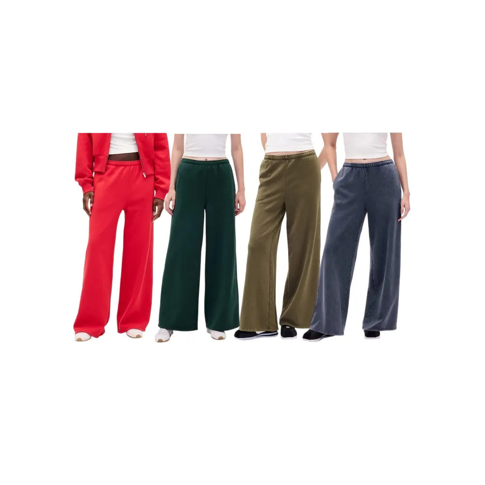 Women's VintageSoft Baggy Wide-Leg Sweatpants