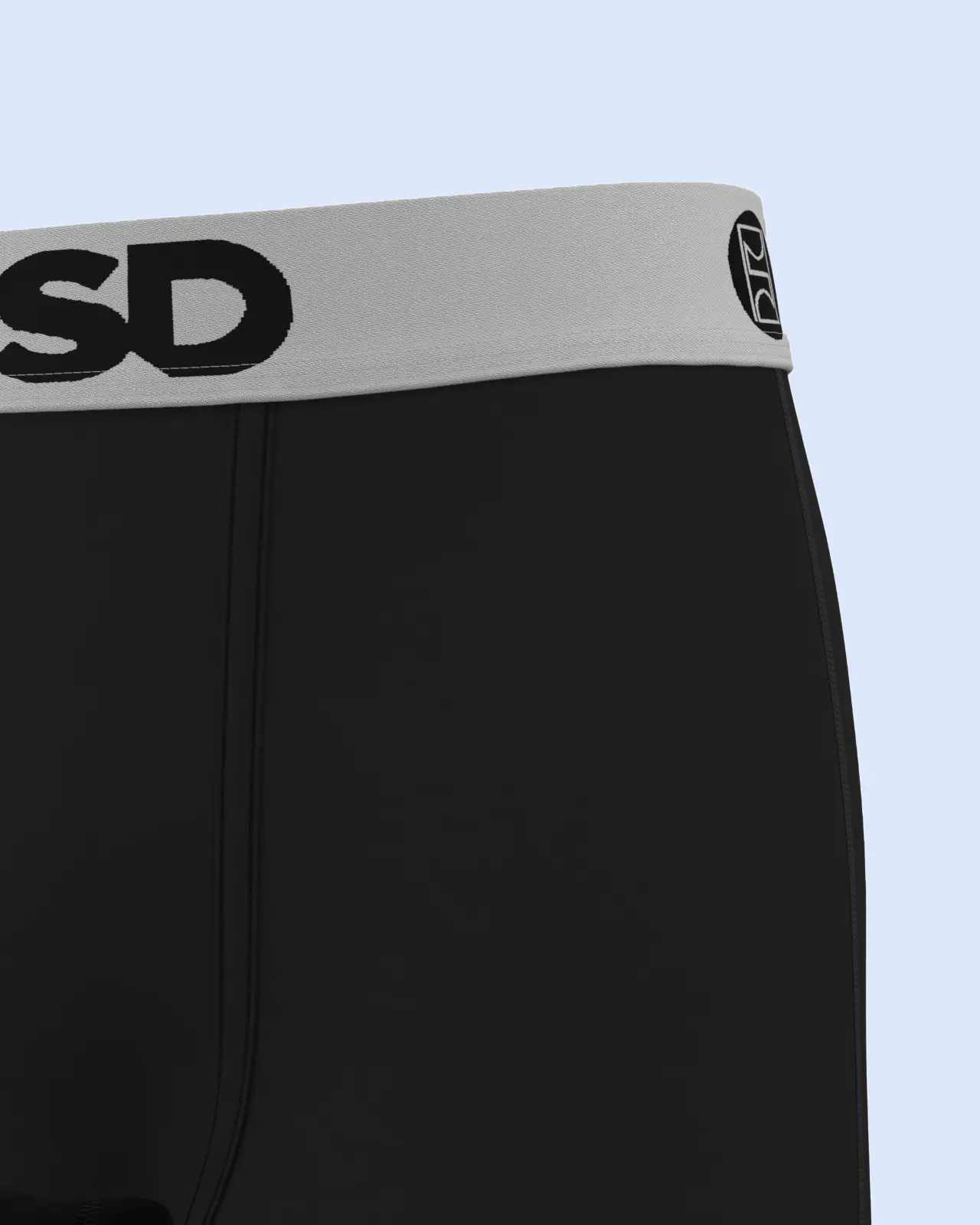 Luxe Modal - Black Silver