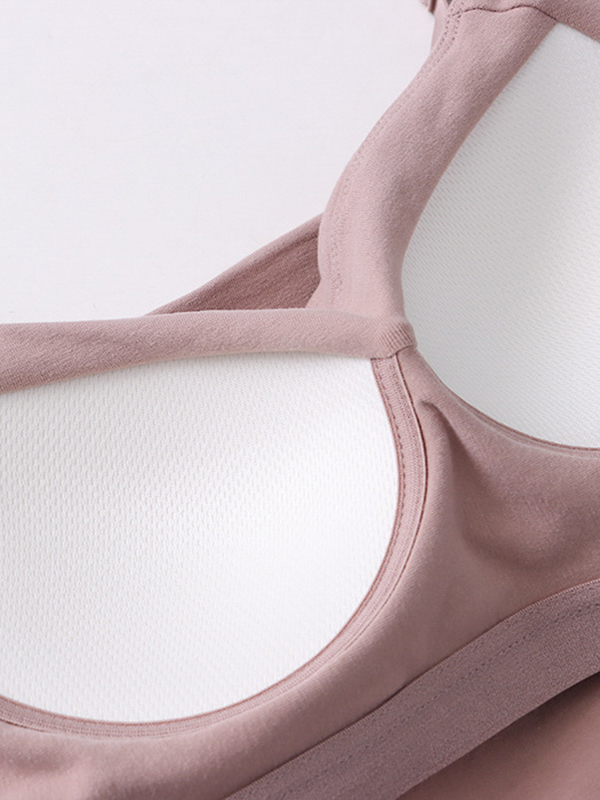 Adjustable Solid Color Skinny Spaghetti-Neck Vest Top