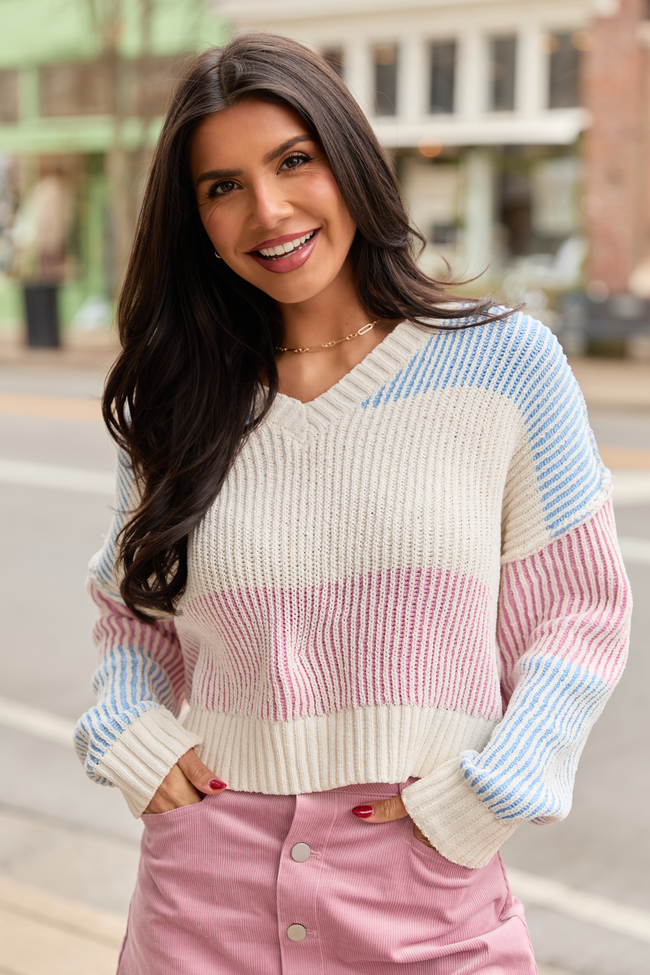 Reese Multi Striped Sweater SALE