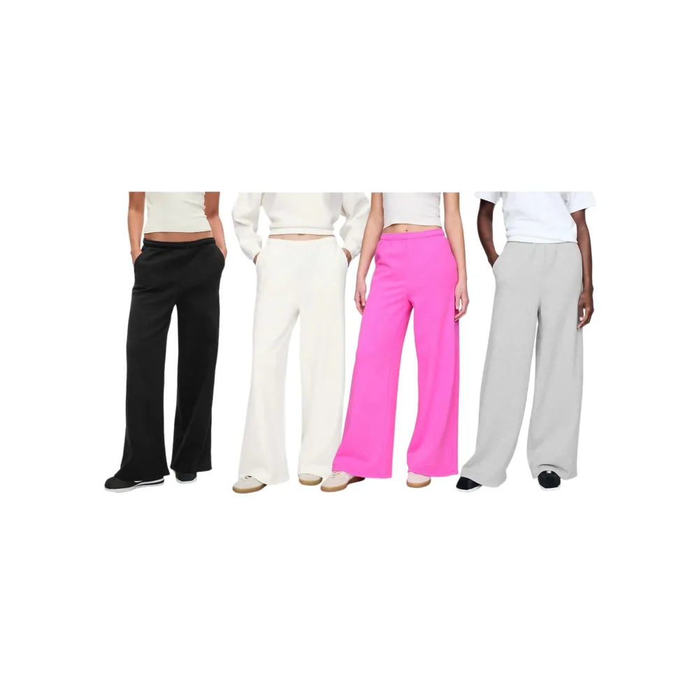 Women's VintageSoft Baggy Wide-Leg Sweatpants