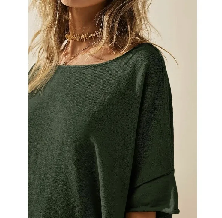 💖 Women's Oversized Summer Tee – Effortlessly Chic, Comfortably Cool 💖