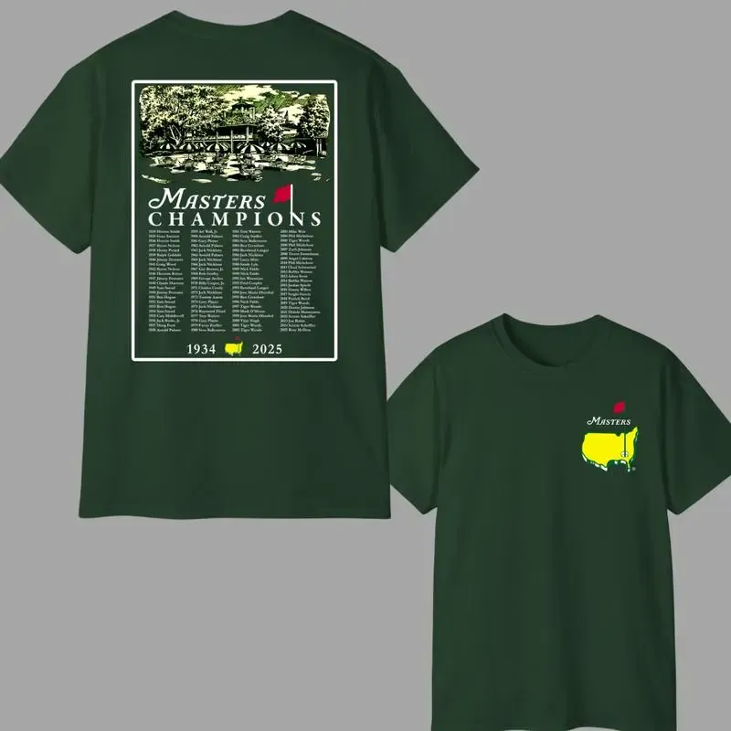 2025 Masters Tournament Augusta 91 Years Shirt, Golf Tournament T-Shirt, Masters Golf T-Shirt, The Masters Golf Cup Tee For Men