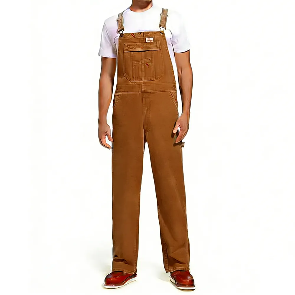 Mens Work Denim Bib Overalls
