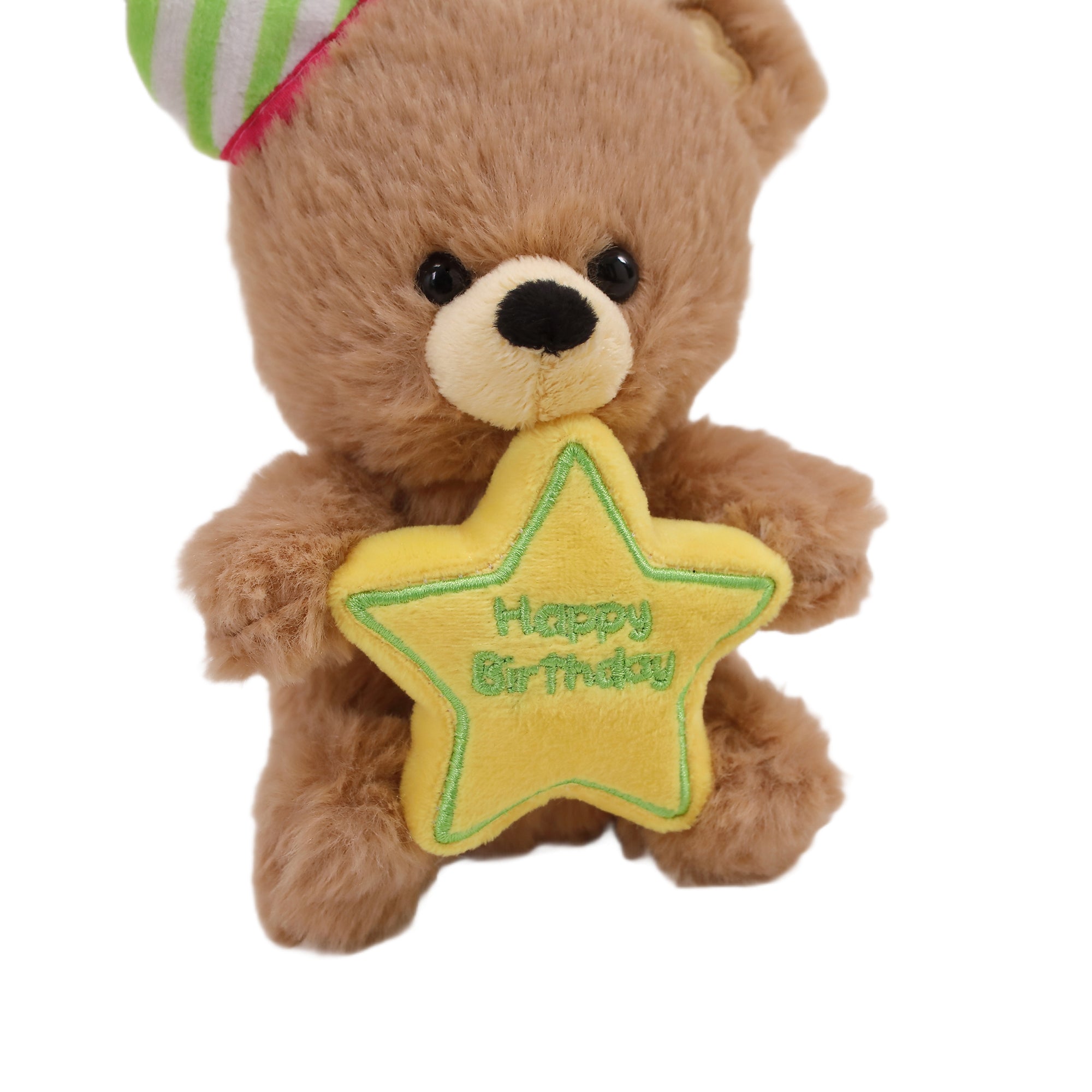 Birthday Star Bear with Hat 8inch