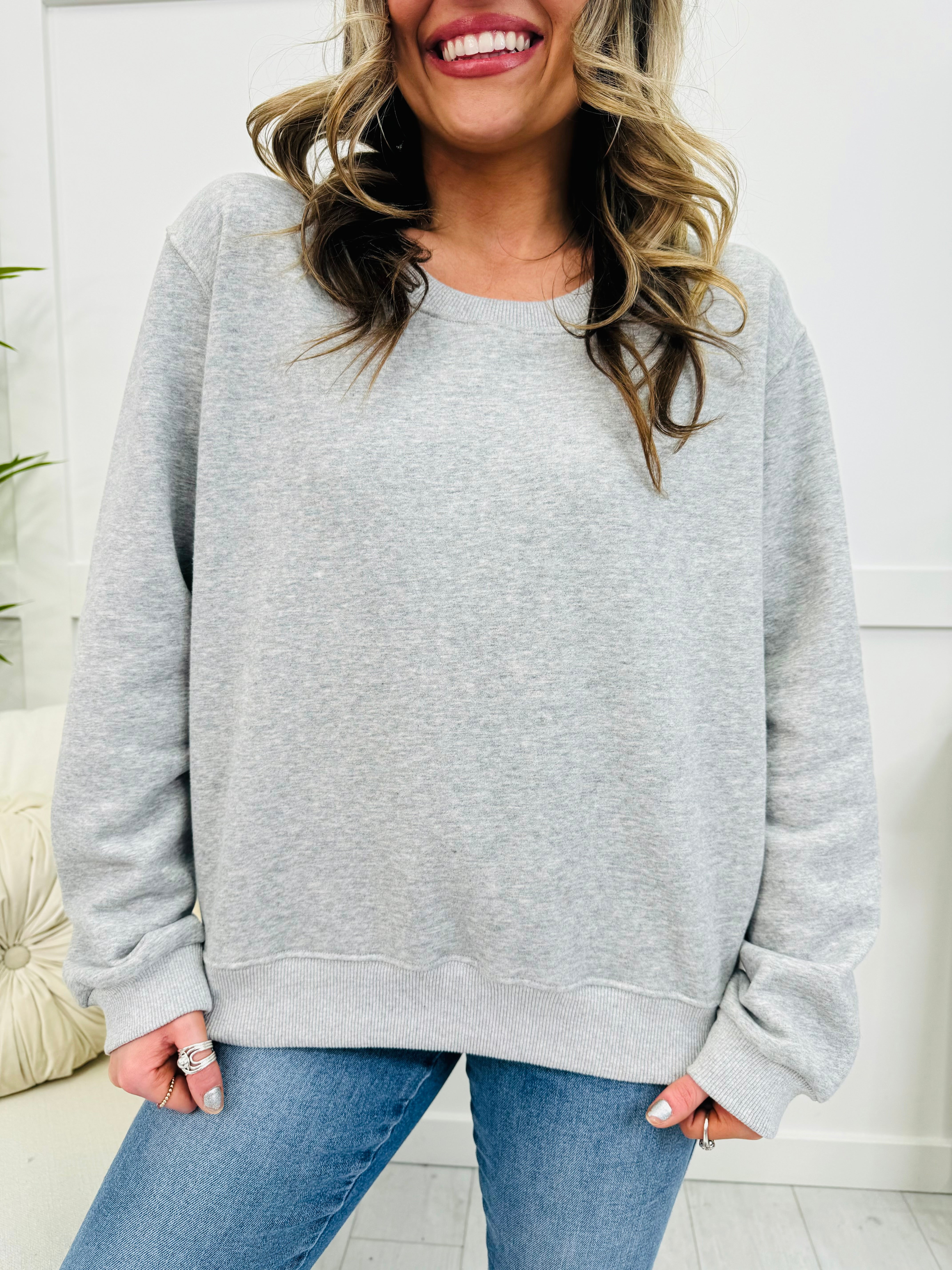 REG/CURVY MOCO Exclusive Basic Babe Pullover- Multiple Colors!