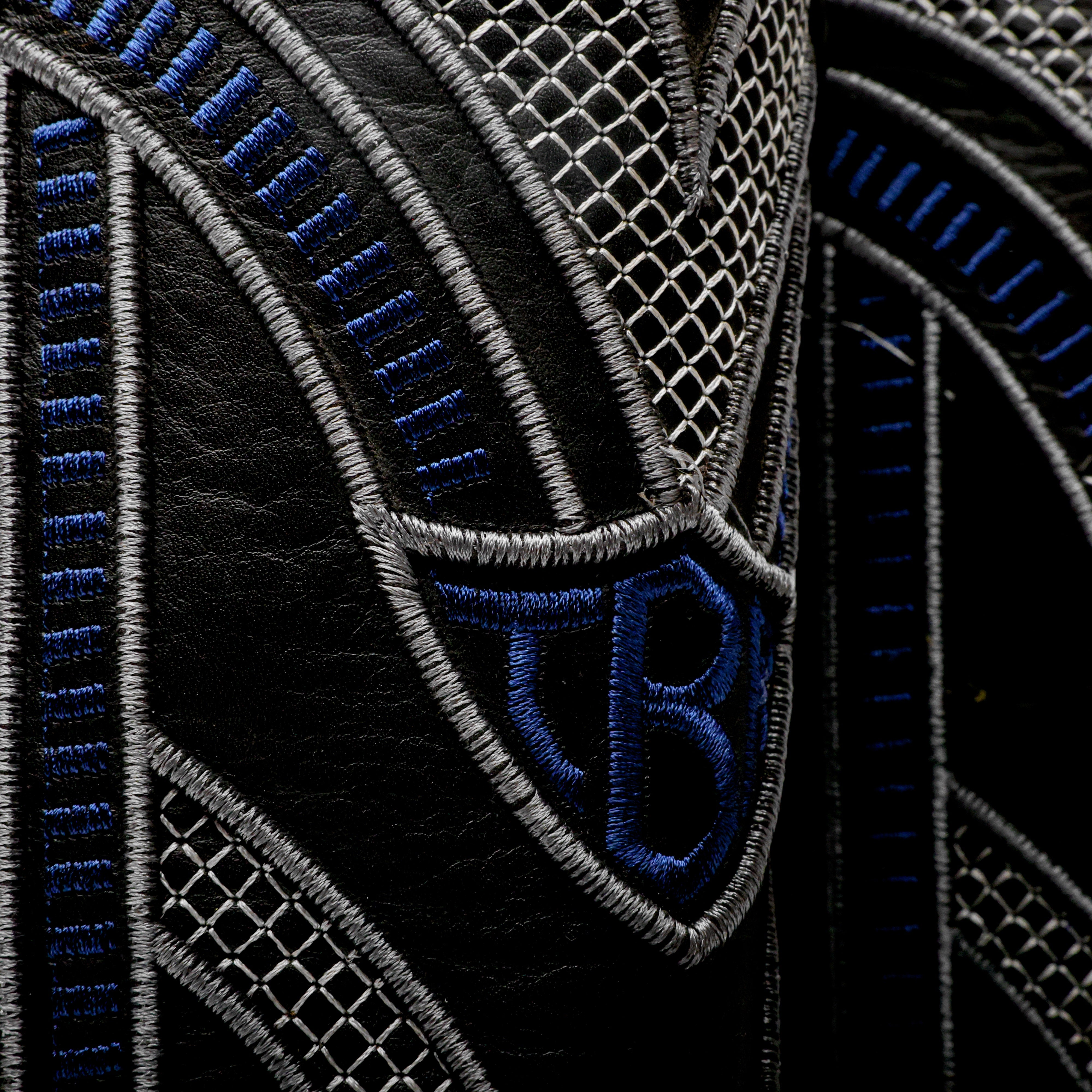 Grey Mini Pirarucu Leather Boots - Square Toe