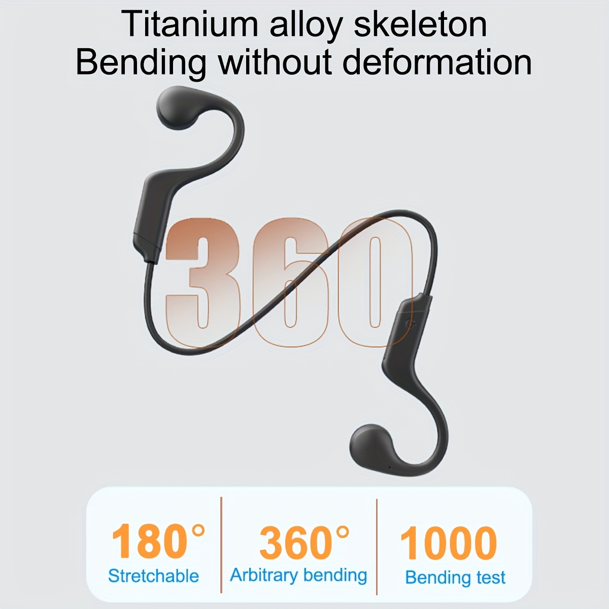 Upgraded Bone Conduction Earphones True Wireless Open Type Earphones