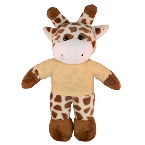 Soft Plush Giraffe with Tee 8inch