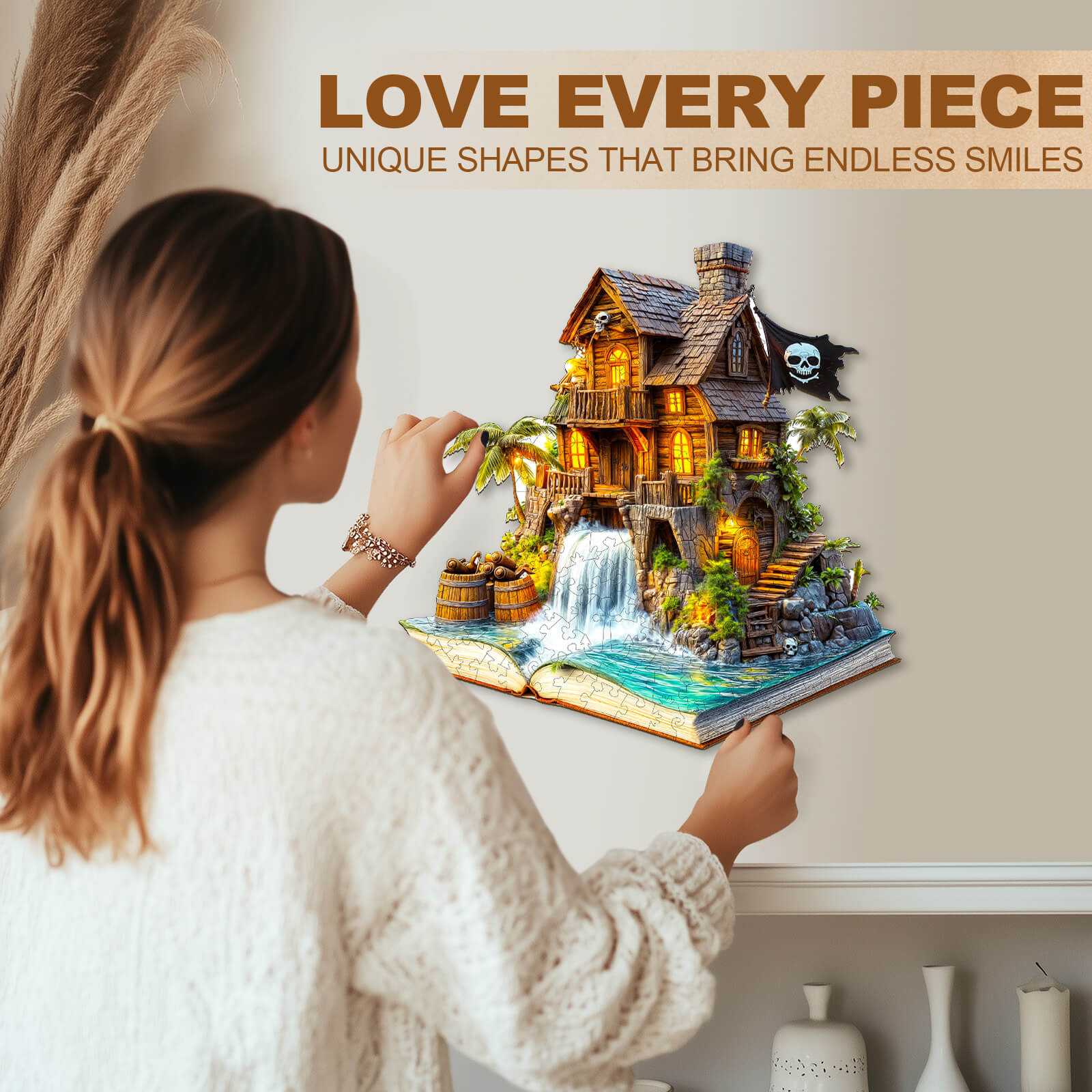 Pirate cabin-1 Wooden Jigsaw Puzzle