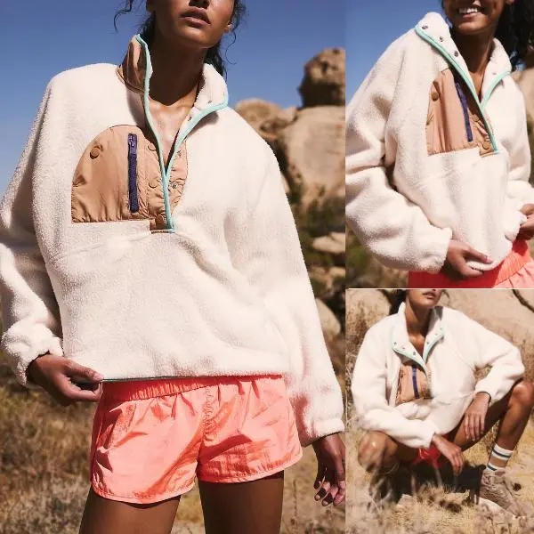 Women’s Lightweight FallFreshness Fleece Pullover Jacket