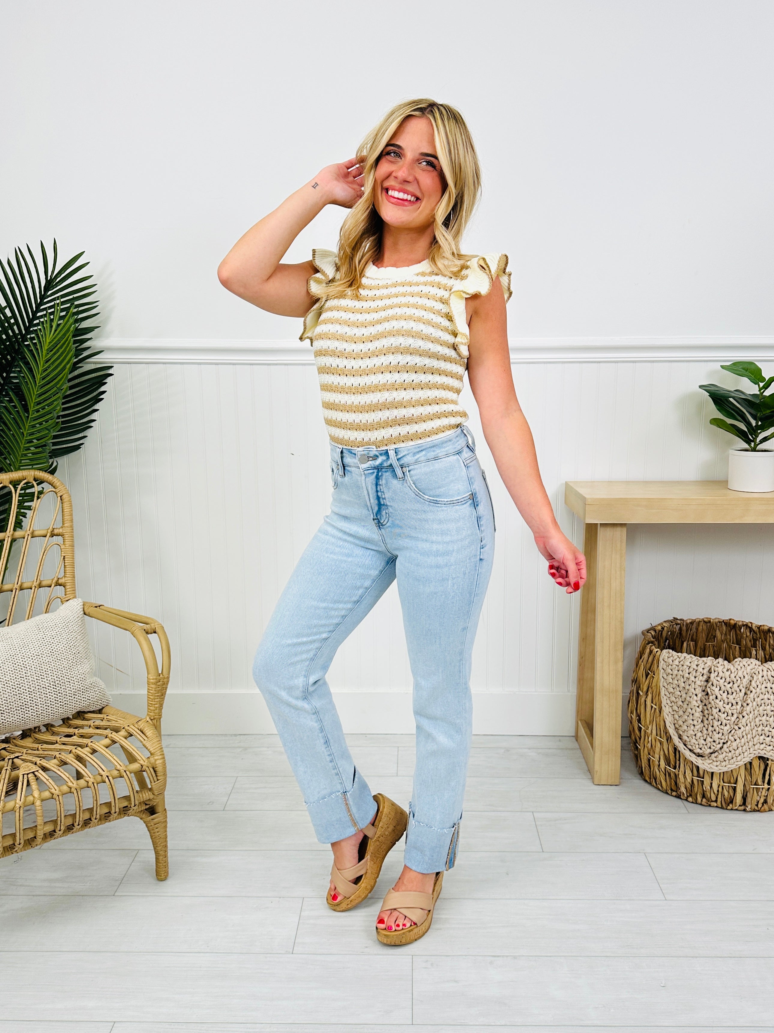 MOCO Exclusive Not Your Mother's Tummy Control Mom Jeans