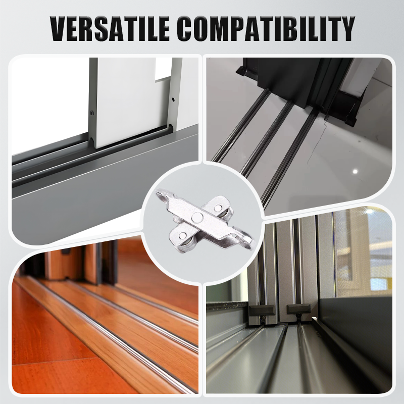 80/88 Zinc Alloy Pulley for PVC Windows & Doors