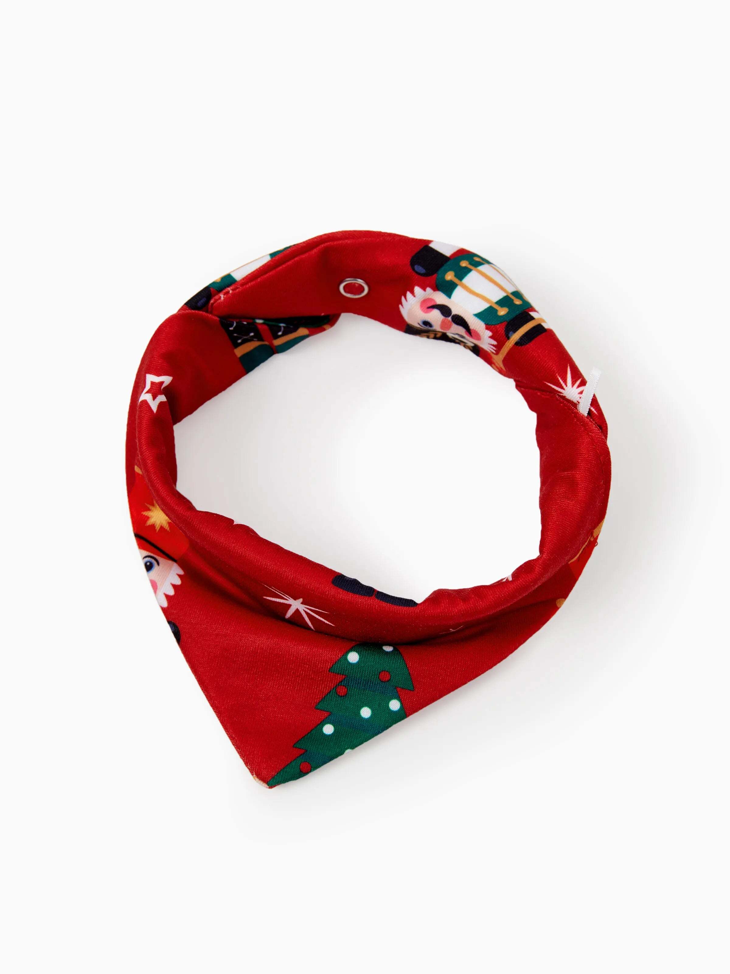 Christmas Matching Family Pajamas Set Nutcracker Print PJS with Christmas Socks Red