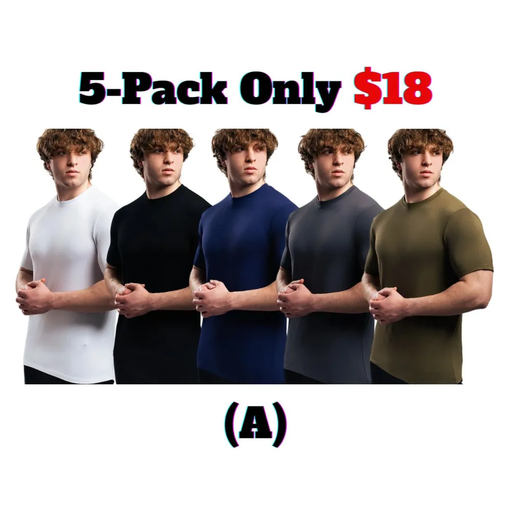 Men's Blank T-Shirt Classic & Thicker Material