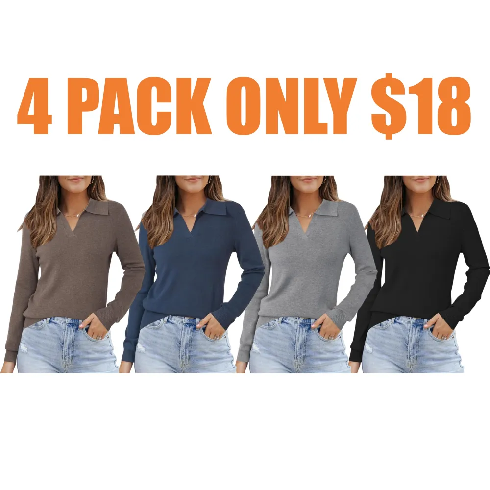 Women’s Wool Blend Polo Shirts