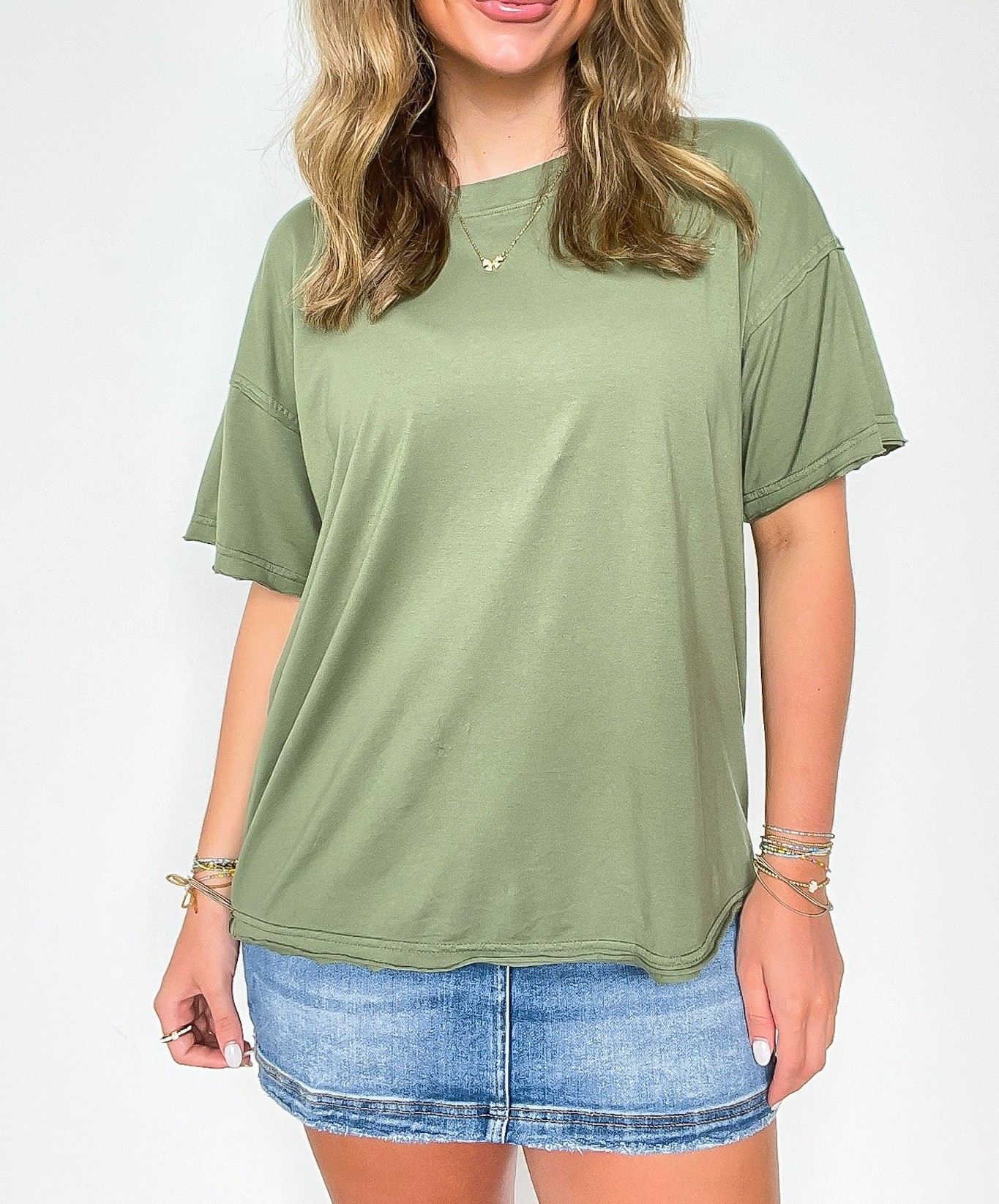 Washed Relaxed Fit Top
