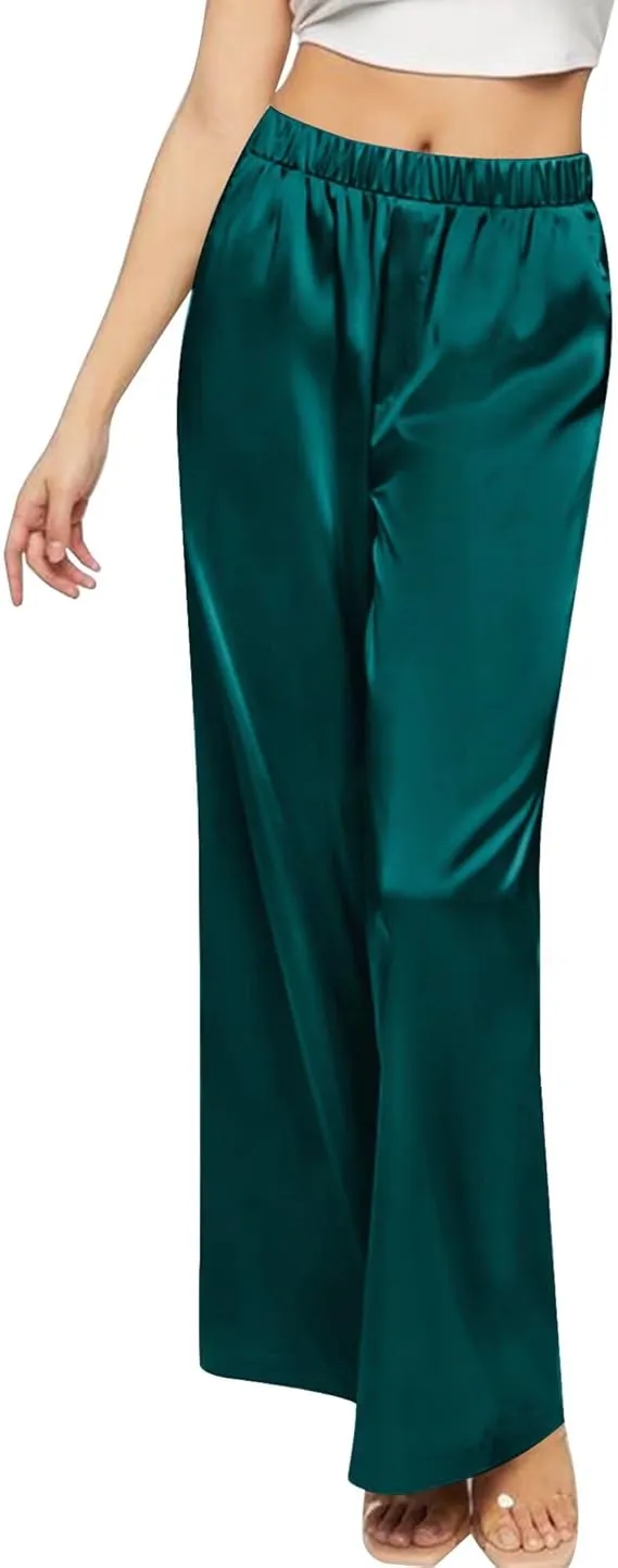 Women's Silk Trousers