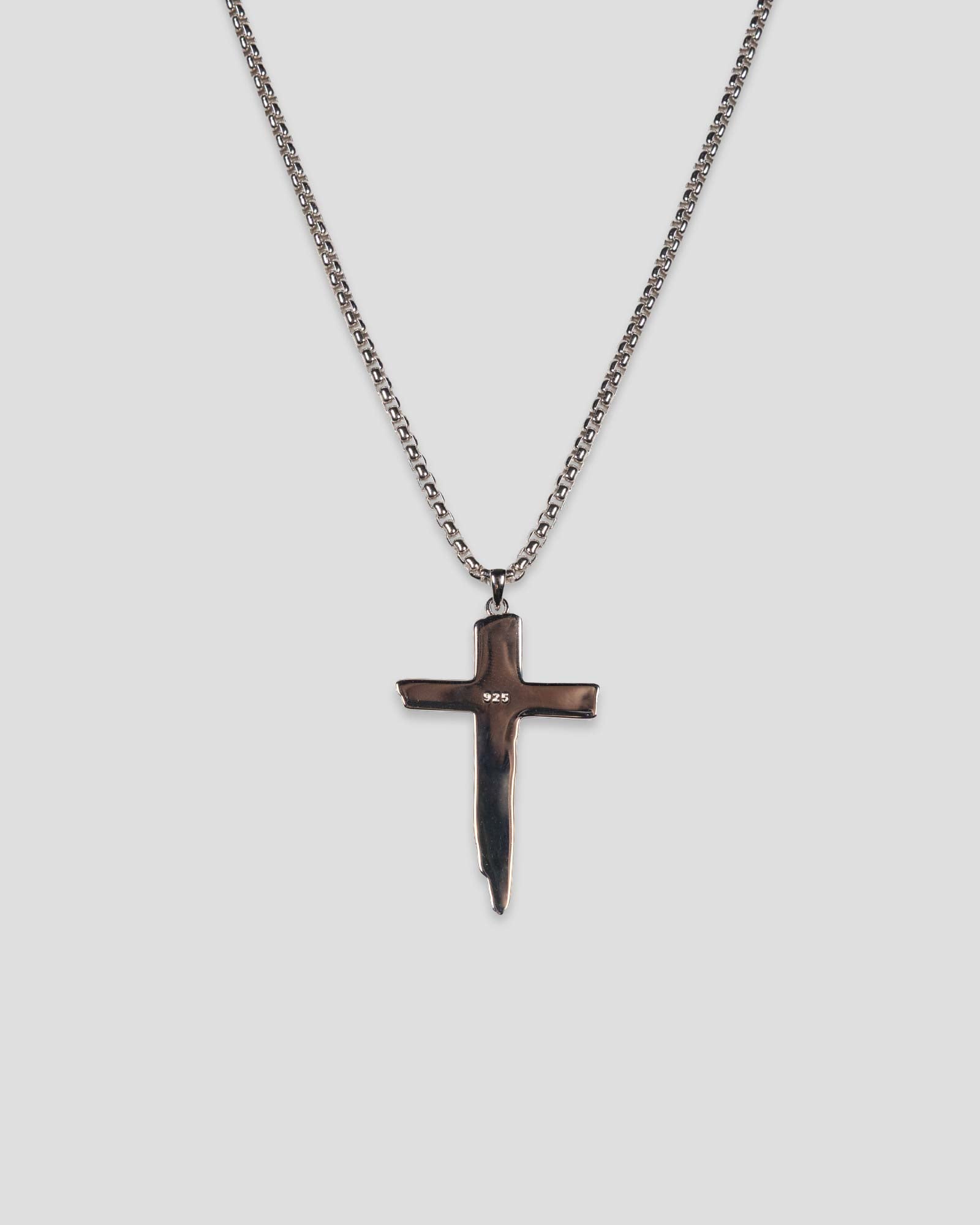 Eye Black Cross Necklace